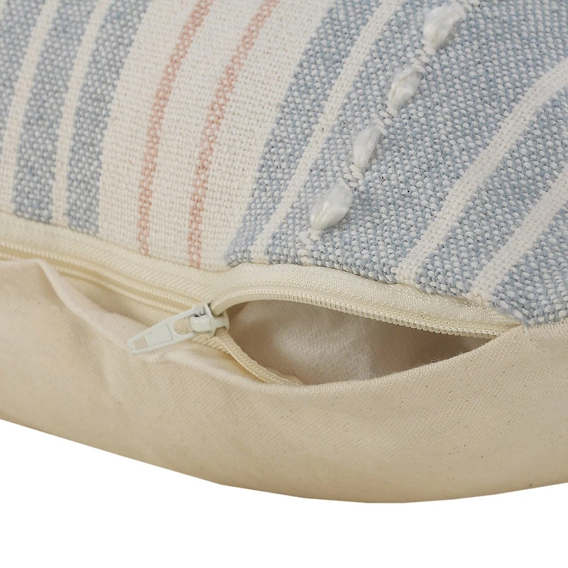 LR Home Jane Stripe Square Throw Pillow