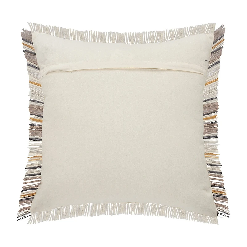 LR Home Jan Dia Stripe Square Throw Pillow
