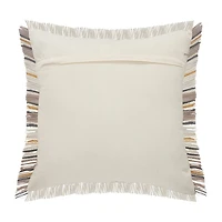 LR Home Jan Dia Stripe Square Throw Pillow