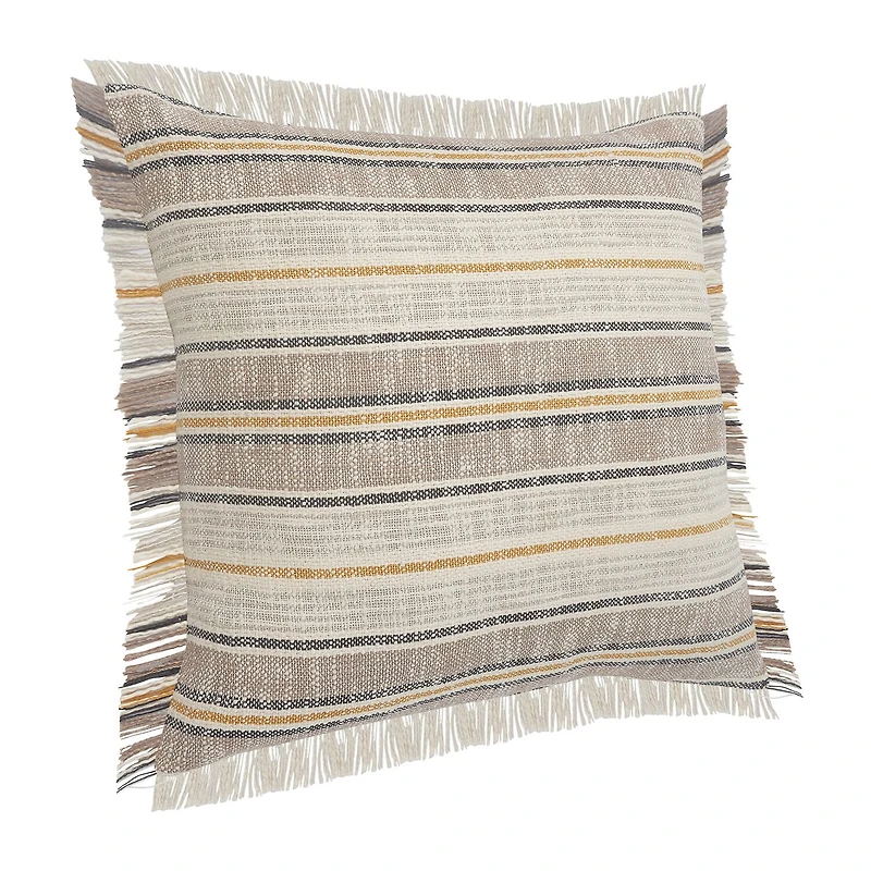 LR Home Jan Dia Stripe Square Throw Pillow