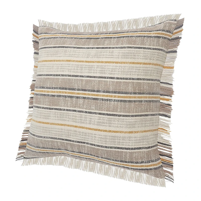 LR Home Jan Dia Stripe Square Throw Pillow