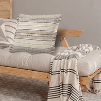 LR Home Jan Dia Stripe Square Throw Pillow
