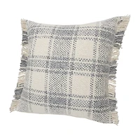 LR Home Lyon Plaid Square Throw Pillow
