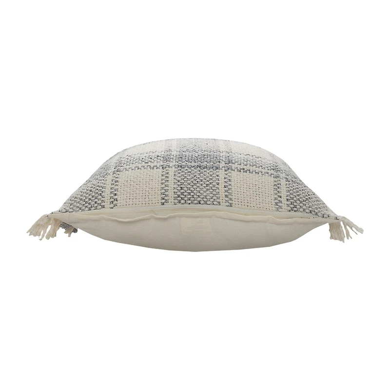 LR Home Lyon Plaid Square Throw Pillow