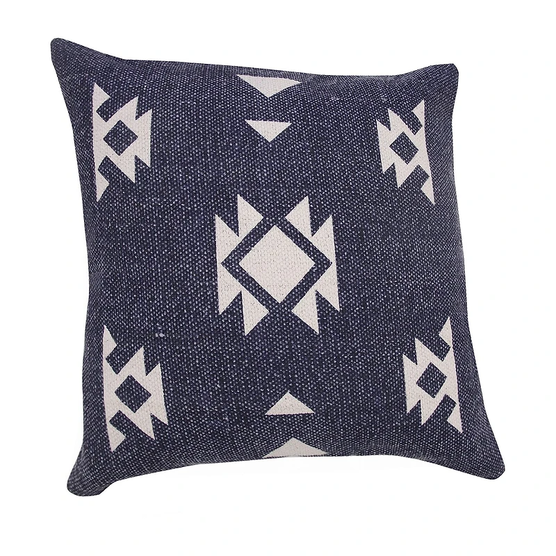 LR Home Ram Geometric Square Throw Pillow