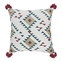 LR Home Lara Geometric Square Throw Pillow
