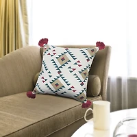 LR Home Lara Geometric Square Throw Pillow
