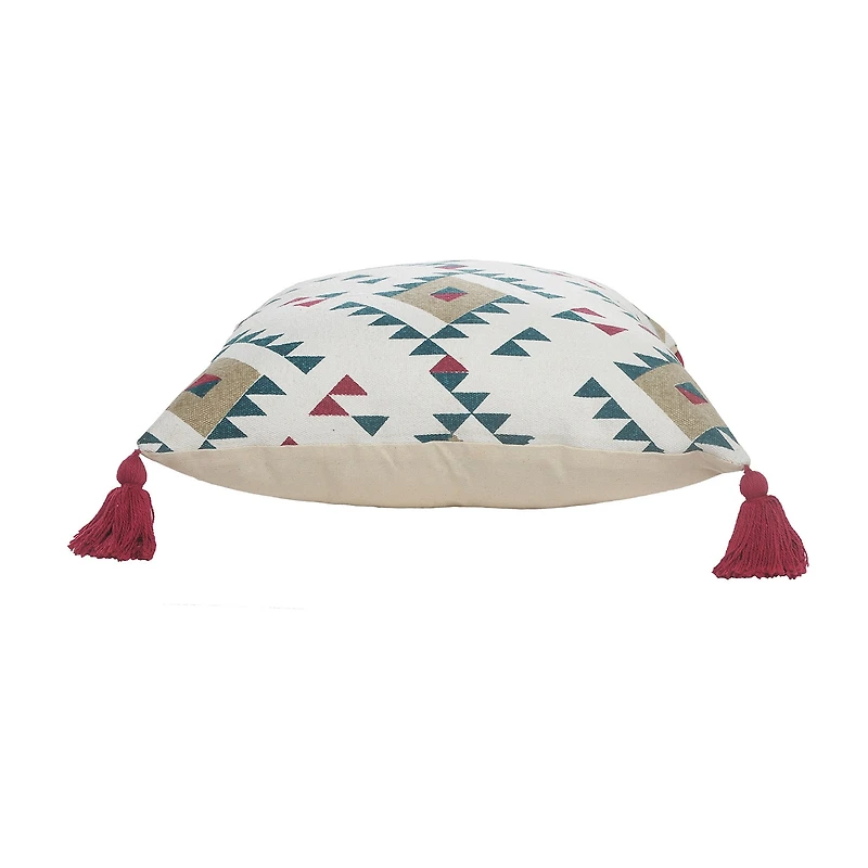 LR Home Lara Geometric Square Throw Pillow