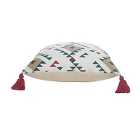 LR Home Lara Geometric Square Throw Pillow