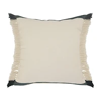 LR Home Mira Stripe Square Throw Pillow