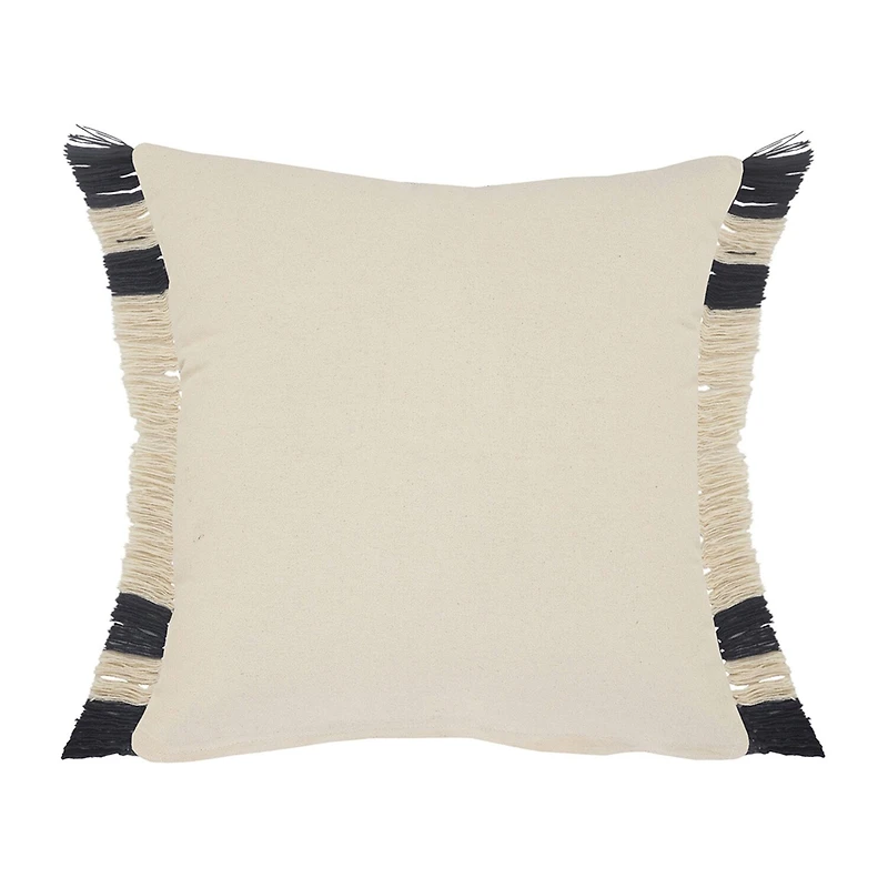 LR Home Mistaus Stripe Square Throw Pillow