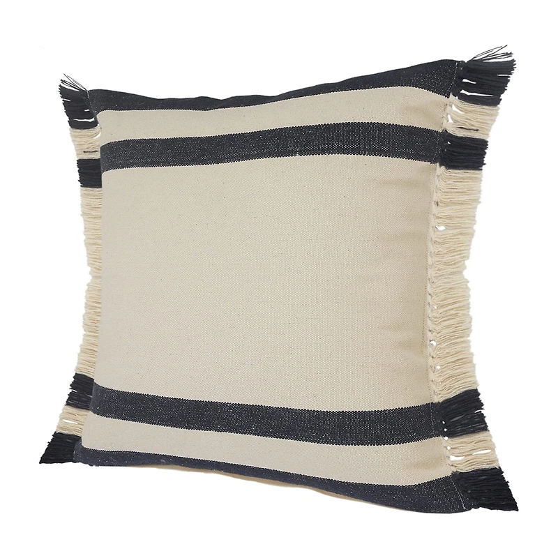 LR Home Mistaus Stripe Square Throw Pillow