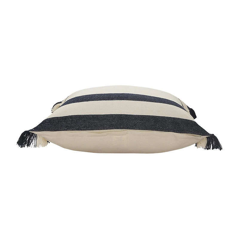 LR Home Mistaus Stripe Square Throw Pillow