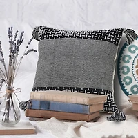 LR Home Mani Geometric Square Throw Pillow