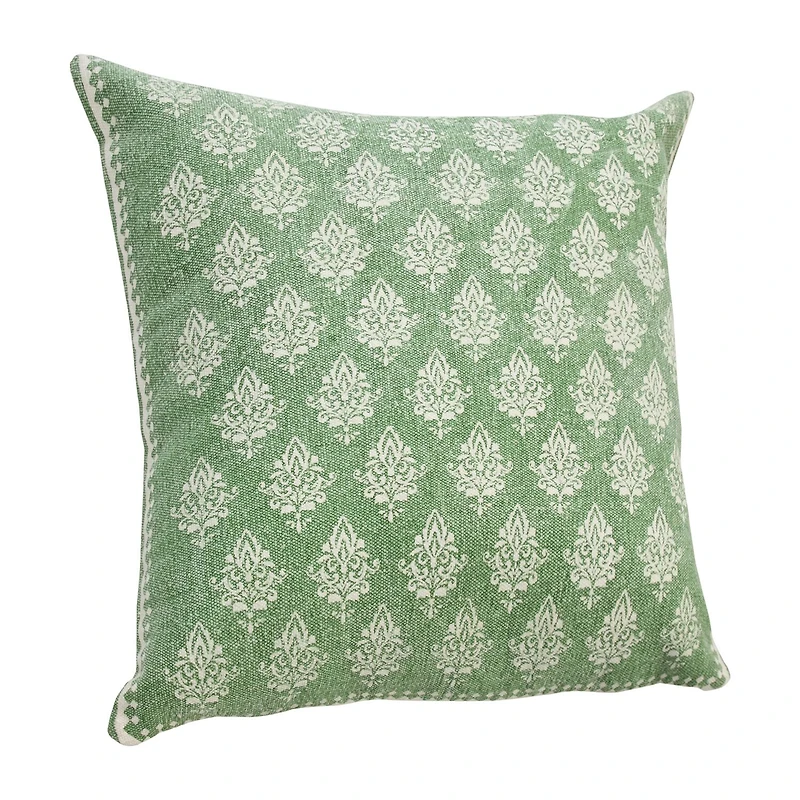 LR Home Ara Border Set Square Throw Pillow