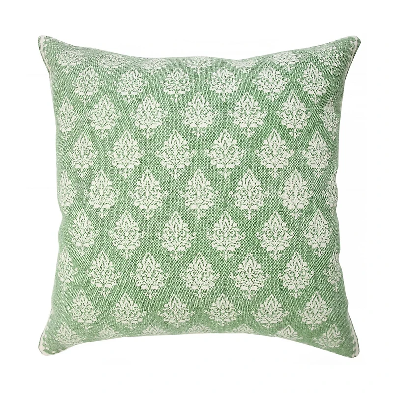 LR Home Ara Border Set Square Throw Pillow