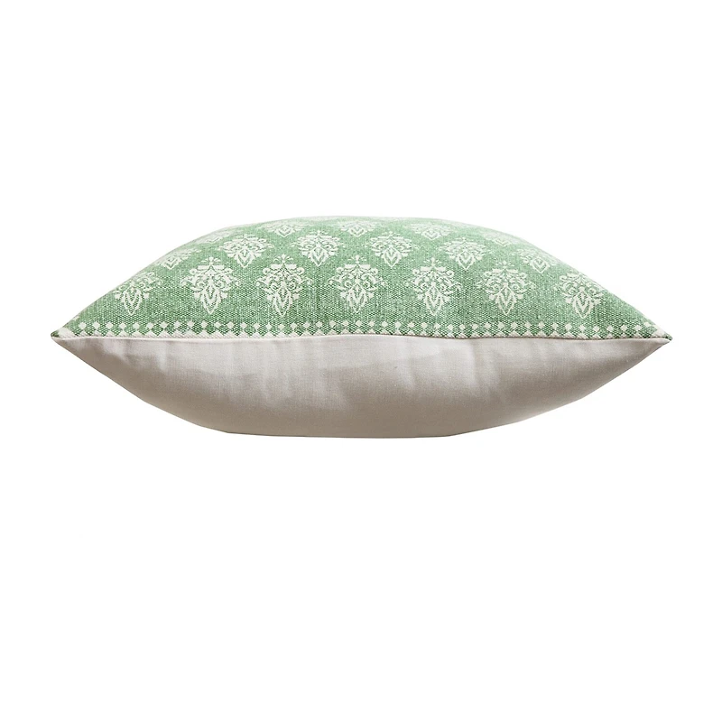 LR Home Ara Border Set Square Throw Pillow