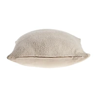LR Home Trisha Solid Square Throw Pillow