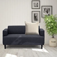 LR Home Trisha Solid Square Throw Pillow
