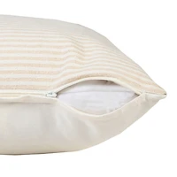 LR Home Amy Stripe Set Square Throw Pillow