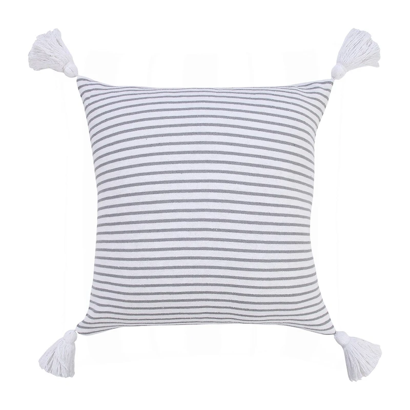 LR Home Finn Stripe Square Throw Pillow
