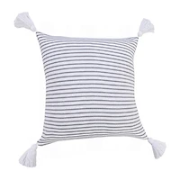 LR Home Finn Stripe Square Throw Pillow
