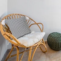 LR Home Finn Stripe Square Throw Pillow