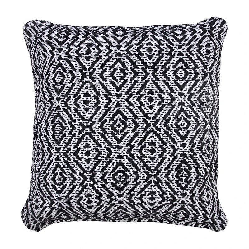 LR Home Riss Geometric Square Throw Pillow