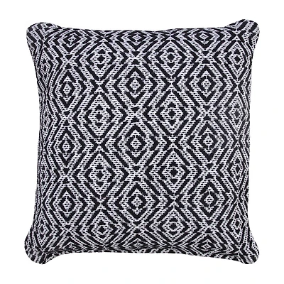 LR Home Riss Geometric Square Throw Pillow