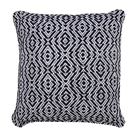 LR Home Riss Geometric Square Throw Pillow