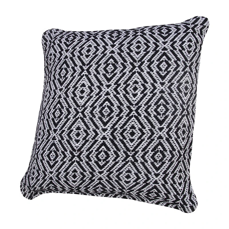 LR Home Riss Geometric Square Throw Pillow