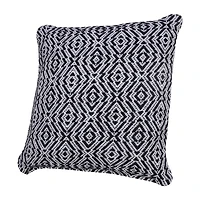 LR Home Riss Geometric Square Throw Pillow