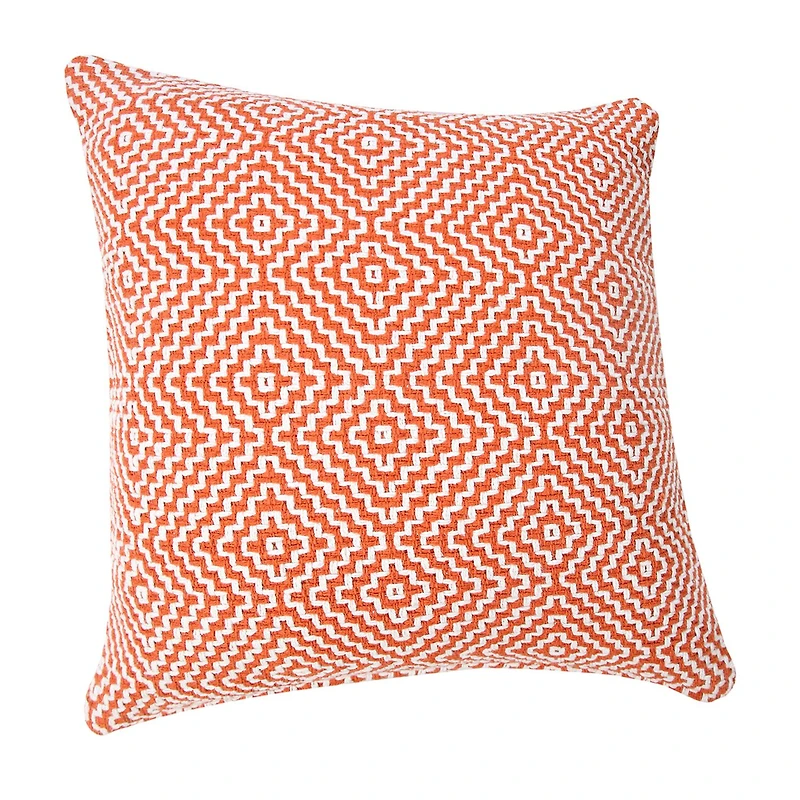 LR Home Rase Geometric Square Throw Pillow