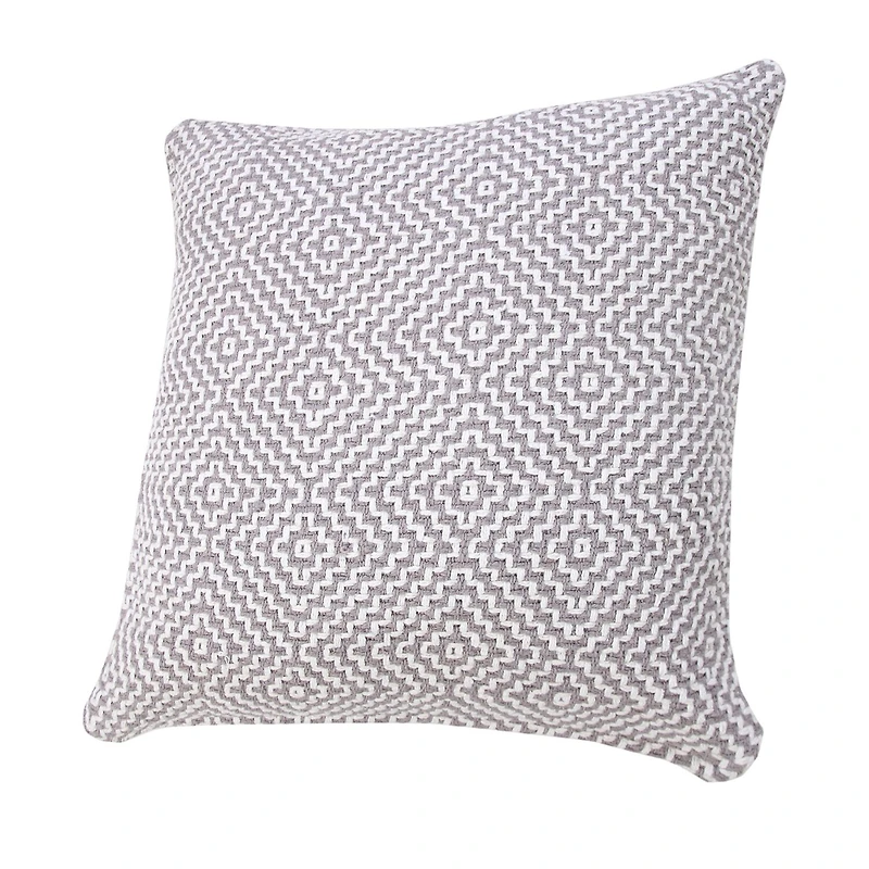 LR Home Rase Geometric Square Throw Pillow