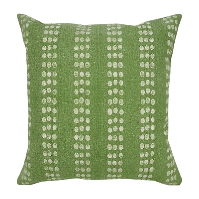 LR Home Ravy Stripe Square Throw Pillow