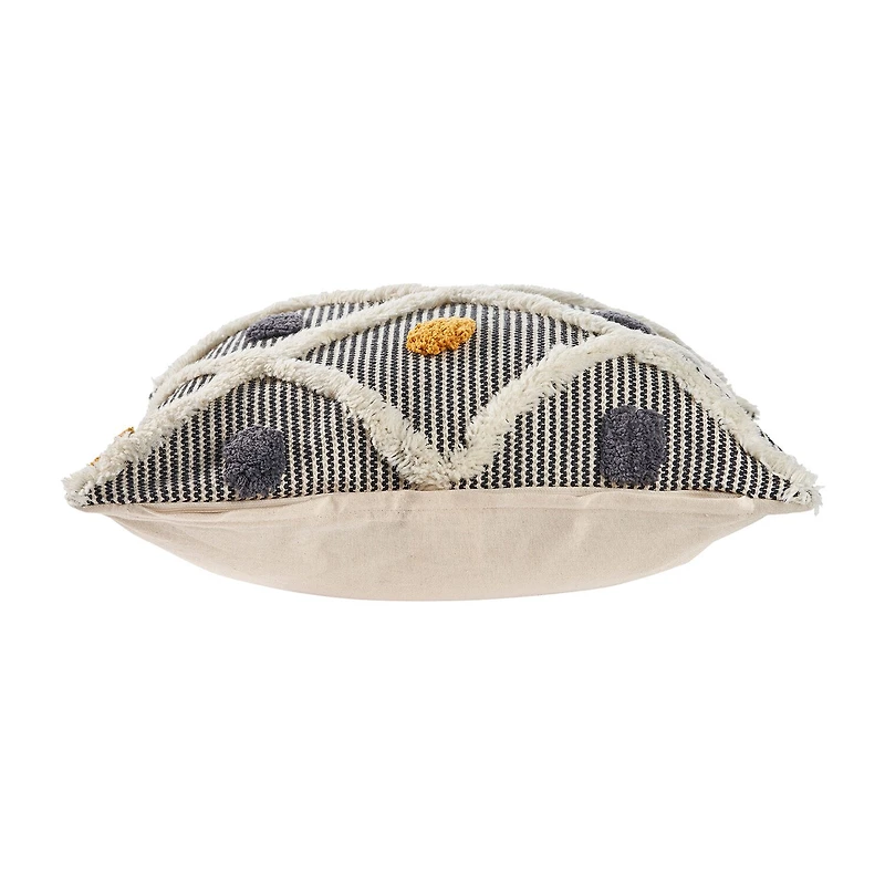 LR Home Rosh Stripe Square Throw Pillow