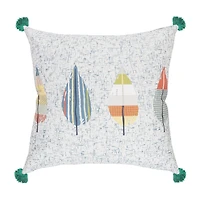LR Home Ross Geometric Square Throw Pillow