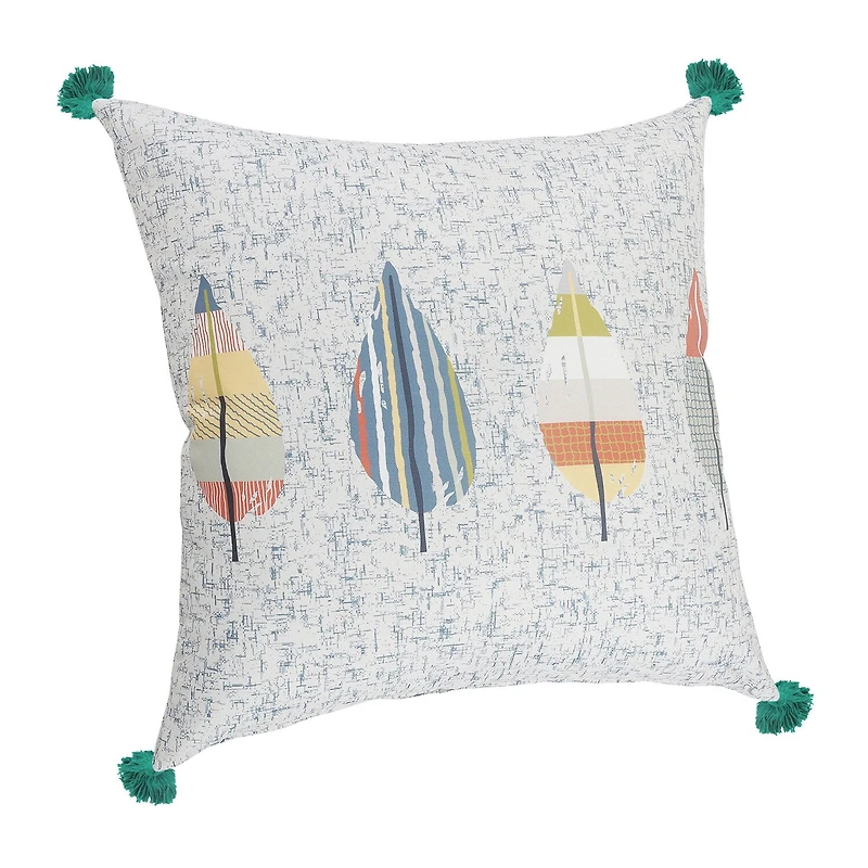 LR Home Ross Geometric Square Throw Pillow
