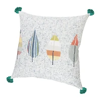 LR Home Ross Geometric Square Throw Pillow