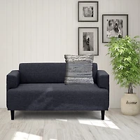 LR Home Kher Stripe Square Throw Pillow
