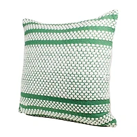 LR Home Anna Geometric Square Throw Pillow