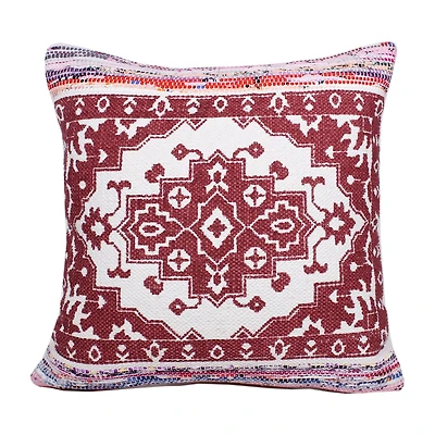 LR Home Mika Geometric Square Throw Pillow