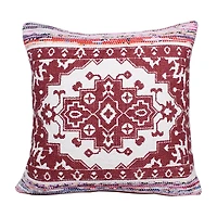 LR Home Mika Geometric Square Throw Pillow
