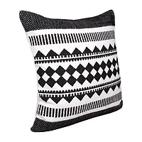 LR Home Koum Geometric Square Throw Pillow
