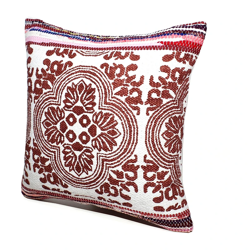 LR Home Nich Geometric Square Throw Pillow