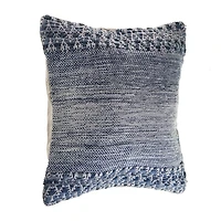 LR Home Shab Chevron Square Throw Pillow