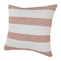 LR Home Ton Geometric Square Throw Pillow