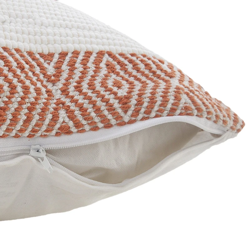 LR Home Ton Geometric Square Throw Pillow