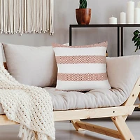 LR Home Ton Geometric Square Throw Pillow