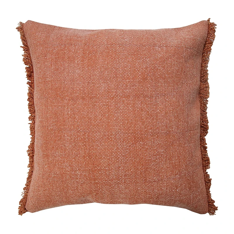 LR Home Vanita Solid Square Throw Pillow